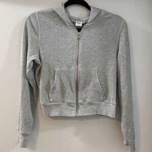 Aritizia TNA Waffle Zip Hoodie